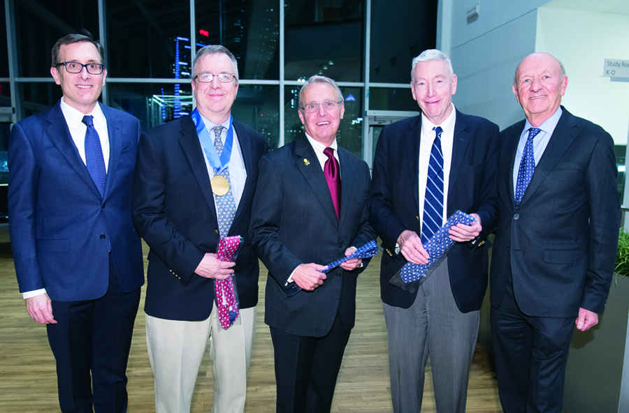 Ron DeMatteo, MD; Patrick Reilly, MD; William Schwab, MD; Clyde Barker, MD; and Ralph Muller